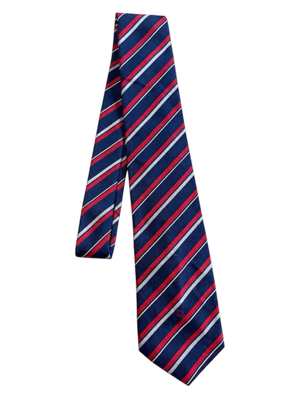 Christian Dior Luxury Designer Silk Striped Tie